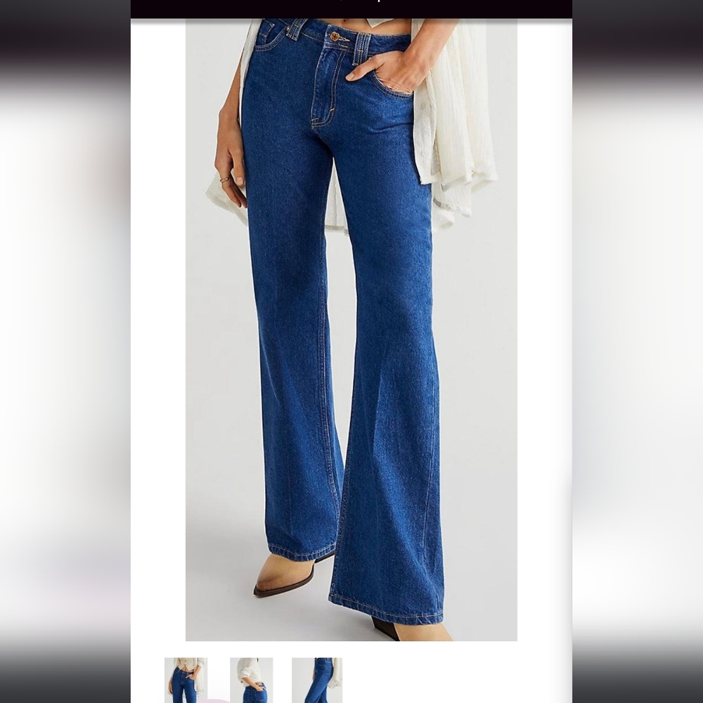 Free People Ava High-rise Bootcut Jean